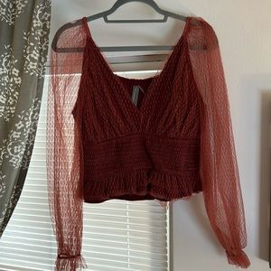 Anthropologie Lace Blouse